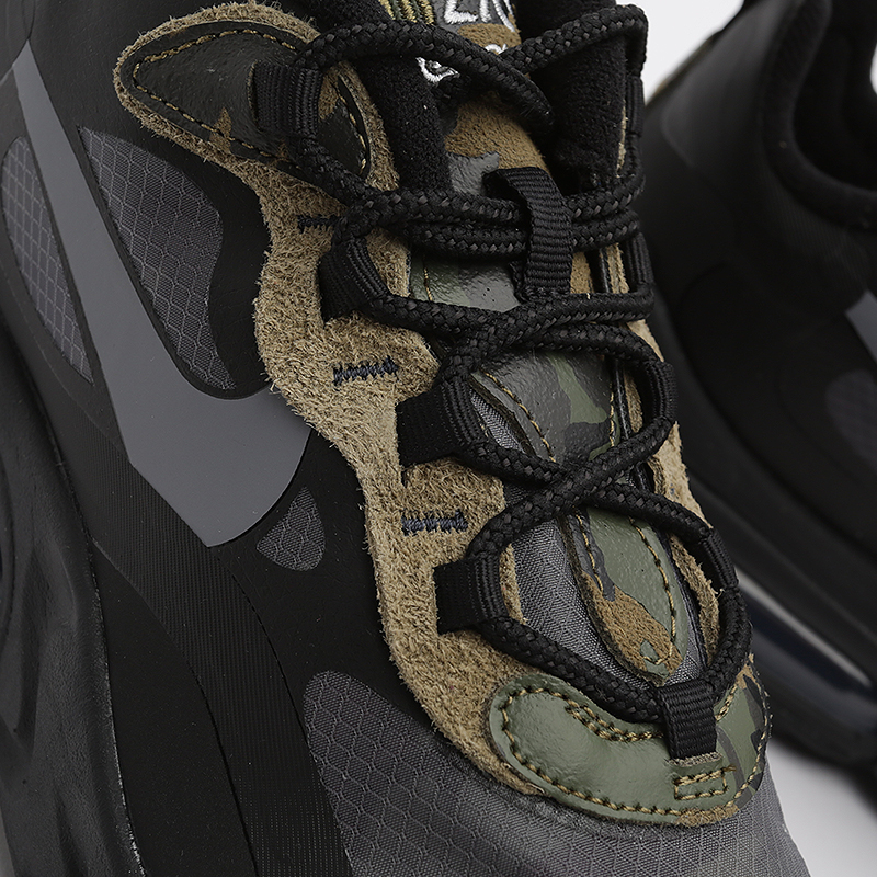 мужские черные кроссовки Nike Air Max 270 React CT5528-001 - цена, описание, фото 3